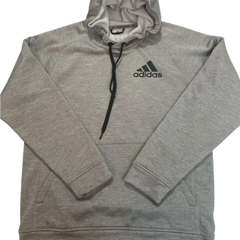 Adidas Men's Heather Gray‎ & Climawarm Hoodie